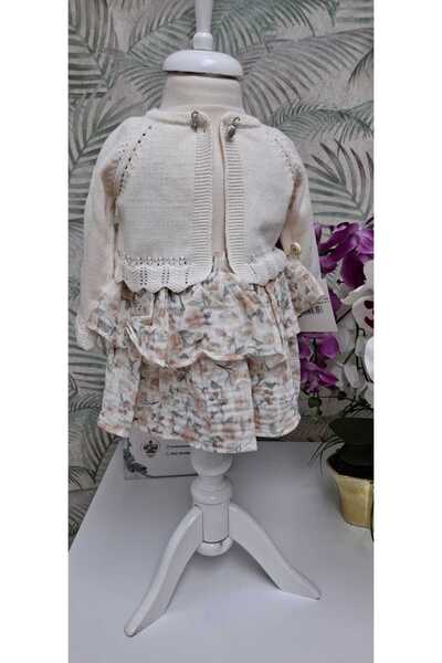 Nipperland Bebek Jile Elbise ve Hırka Takım