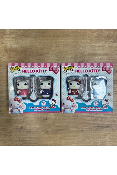 Kawaii Hello Kitty 3D Figür Oyuncak 2'li