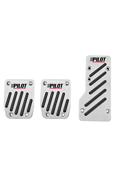 Lampa Set de 3 plăcuțe pentru pedale auto Race 2 LAM27999, din aluminiu cu in...