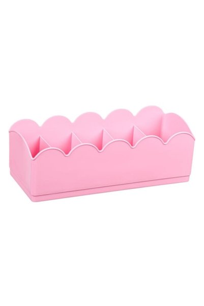 SHOPIENS Organizator de sertare Shopiens® cu 5 compartimente, roz, 23x10x7,5 cm