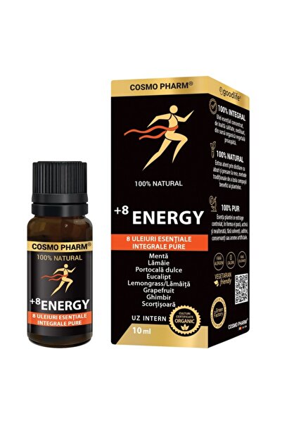 Cosmopharm Vital force and passion for daily activities 8 ENERGY