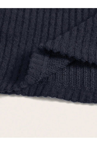 MOONBULL Women's Winter Madonna Collar Spanish Sleeve Detailed Cotton Blouse