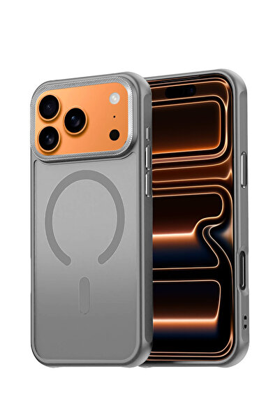 Wtech غطاء حماية مغناطيسي أنيق شفاف من السيليكون الصلب لهاتف Apple iPhone 17 ...