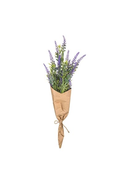 SHOPIENS Creangă decorativă cu flori mov de lavandă Shopiens®, 50 cm