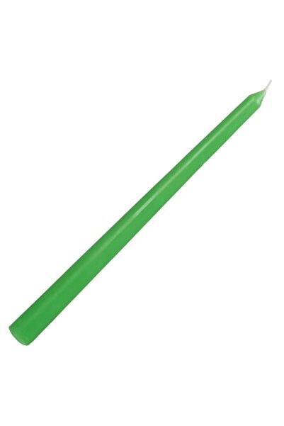 SHOPIENS Lumanare pentru Sfesnic Shopiens®, Verde, 25 cm