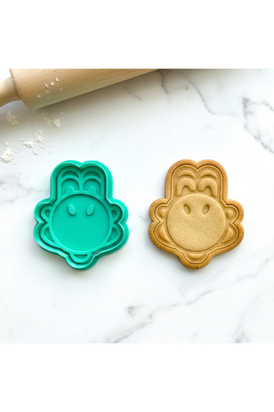 Craftelle مجموعة قوالب وبطاقات ختم على شكل ديناصور لطيف لصنع الكعك |   للحفلا...