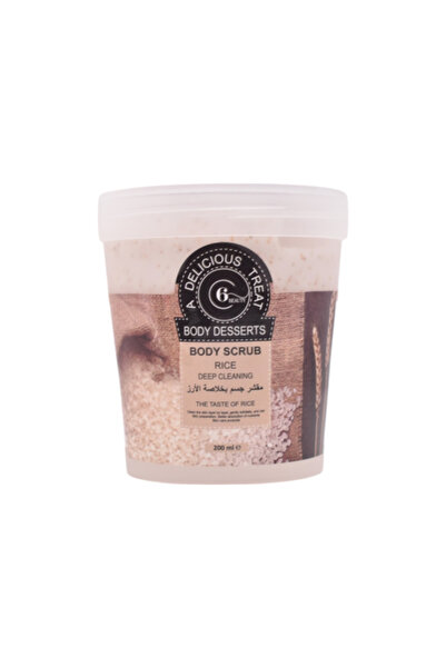 BabyRight مقشر للجسم بخلاصة الأرز من 6 بيوتي - 200 جرام