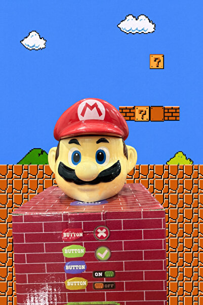 Marka “Süper Mario Seramik Kupa – Efsanevi Karakter ile Eğlenceli Kahve Keyfi”