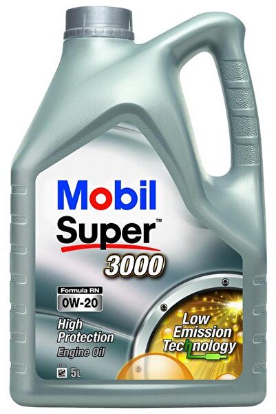 Mobil Ulei de motor sintetic Super 3000 Formula RN 0W20, 5 litri