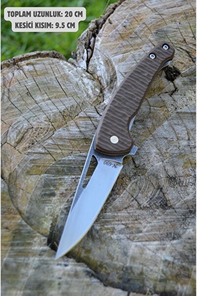 BIÇAK DOĞADA AKTÜRK ANKA S24 Model Çakı-Kompakt Saplı–İçten Kilitli, N690 Paslanmaz Çelik-Kişiselleştirilebilir