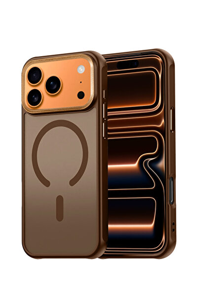 Wtech غطاء حماية مغناطيسي أنيق شفاف من السيليكون الصلب لهاتف Apple iPhone 17 ...