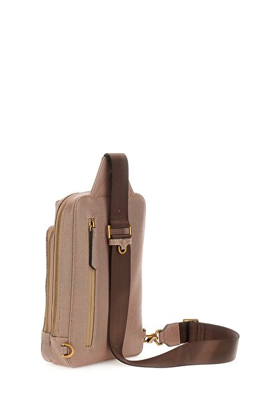 Guess Milano Erkek Kahverengi Çapraz Askılı Çanta HMMICTP5426-BIB
