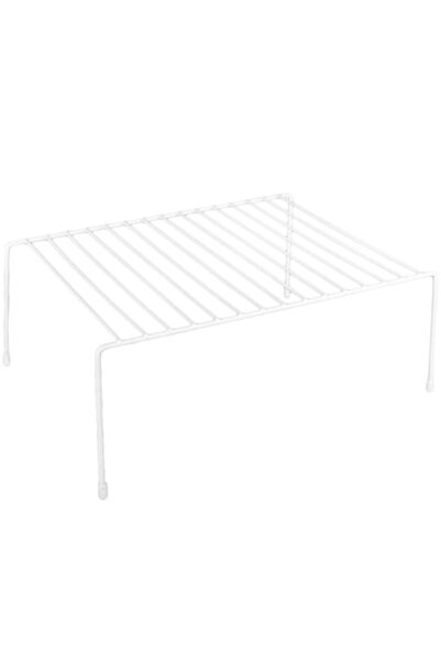 SHOPIENS Raft organizator metalic Shopiens® pentru bucătărie, alb, 31,5 x 26 ...