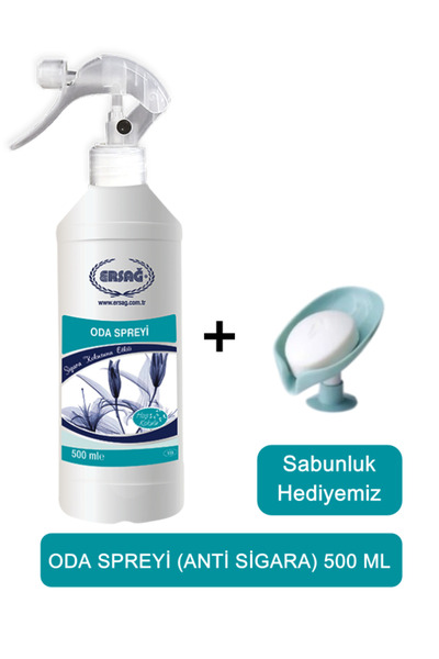 Ersağ ODA PARFÜMÜ (ANTİ SİGARA) 500 ML - Sabunluk Hediyemiz 135-08