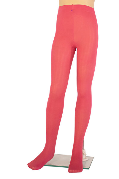 PETRA-ELISA Children's Microfiber Tights 40 DEN Irina, Raspberry Red, 11-13 years