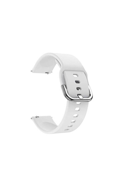 Bibilel Curea din silicon pentru Huawei Watch GT / GT2 / GT2 PRO, 46 mm, albă