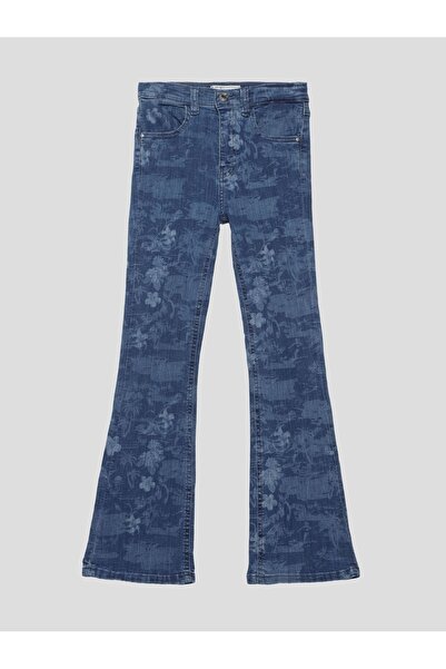 Guess PANTALON STR DENIM FLARE