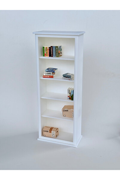 SG ARCHE 1/10 ÖLÇEKLİ KİTAPLIK (SİYAH VE BEYAZ RENKLERİ MEVCUTTUR,İCİNDEKİ UR...