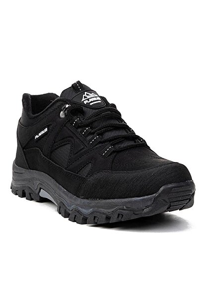 Elit Plarium 4618 Siyah Beyaz Ortopedik Rahat Günlük Mevsimlik Erkek Spor Ayakkabısı