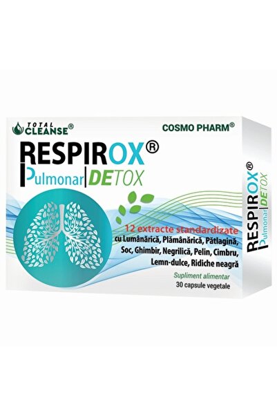 Cosmopharm RESPIROX Pulmonary DETOX | Regenerates, Detoxifies