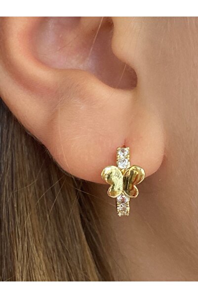 Lucios Vip kelebek çocuk küpesi ( 6-12 yaş için uygundur.)