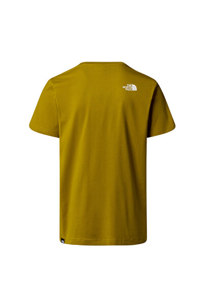 THE NORTH FACE Men's Yellow T-Shirt