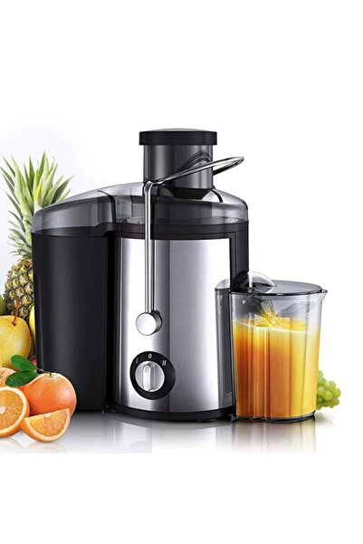 hoffmans Ηλεκτρικός αποχυμωτής 2 σε 1 για φρούτα και λαχανικά - 1000W, δοχείο χυμού 500ml και πολτό 1,5L