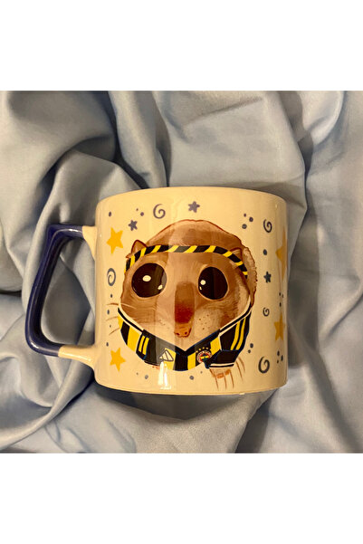 westartic Sad Üzgün Hamster - Futbol Taraftar: Fenerbahçe Fanatik Kupa Bardak Fincan