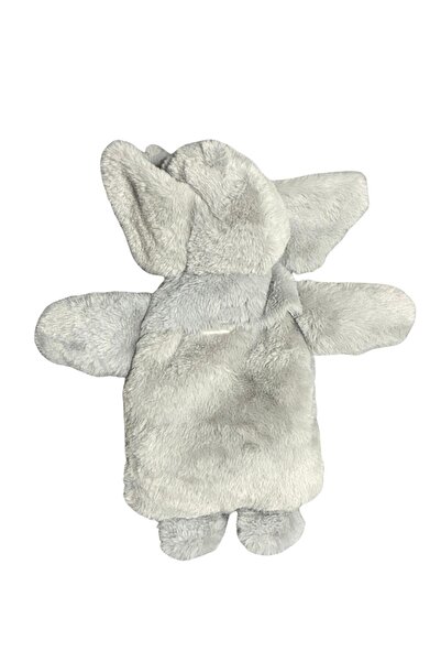 eco sepet Fil Sıcak Su Torbası 600ml, Peluş Sıcak Su Torbası Yumuşak Hediyelik