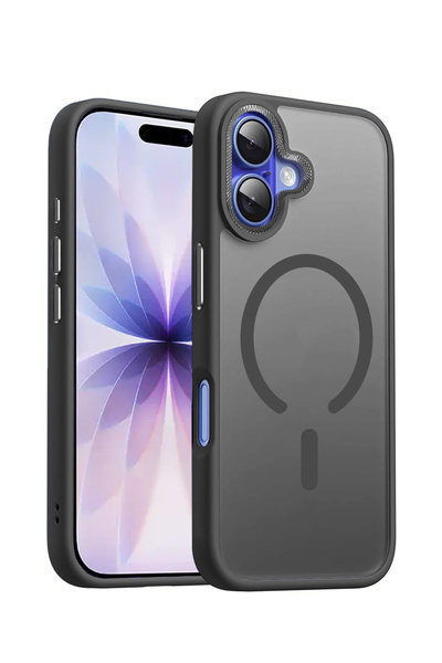 Wtech غطاء حماية مغناطيسي أنيق شفاف من السيليكون الصلب لهاتف Apple iPhone 17 ...