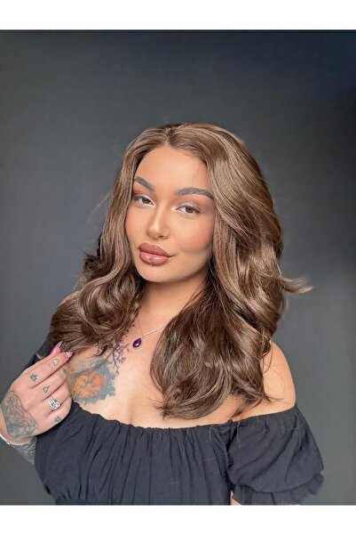 Suzan Peruk Hayalet Tül peruk- En üst kalite hava alan Gerçek saç dokusunda M...