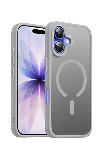 Wtech غطاء حماية مغناطيسي أنيق شفاف من السيليكون الصلب لهاتف Apple iPhone 17 ...