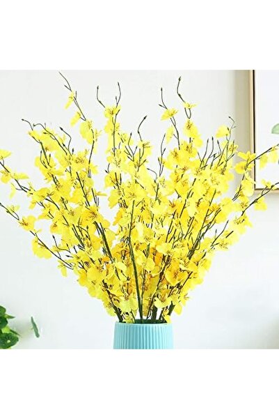 Generic مجموعة Sunm Boutique من قطعتين من زهور البرقوق الاصطناعية، إكسسوارات تزيين الطاولة