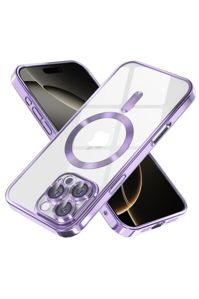 Techsuit Case Compatible with iPhone 16 Pro, Advanced Style W1916, Plastic, Light Purple