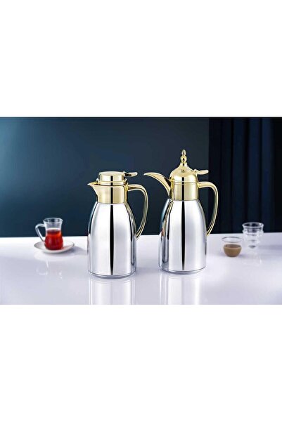 AL-HAMAMMI طقم ترامس شاي وقهوة لونين