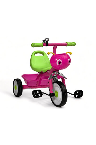 ALBADER Baby Tricycle, Bike With Double Basket Bee Desgin, Tricycle For Toddlers, Kids Bike