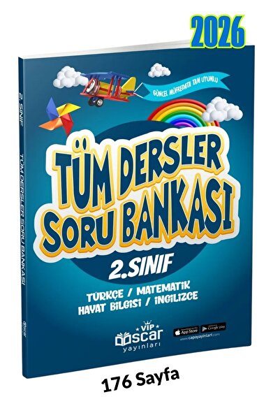 ÇAPA YAYINLARI 2.Sınıf Tüm Dersler Soru Bankası