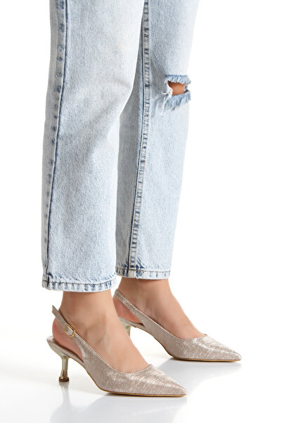 DYG STORE Pantofi de seară eleganti cu toc scurt pentru femei