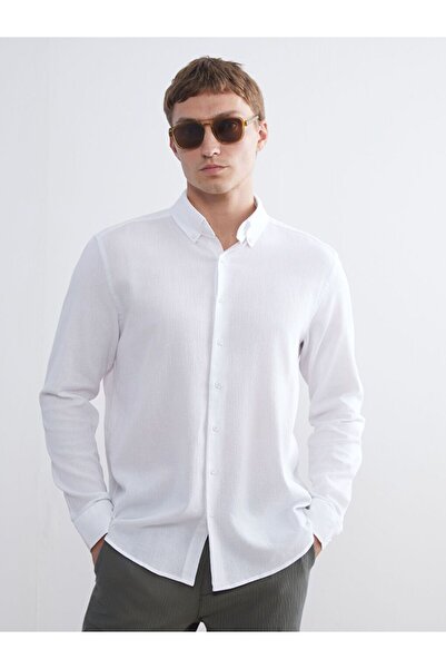 LC Waikiki SOUTHBLUE Regular Fit Uzun Kollu Erkek Gömlek