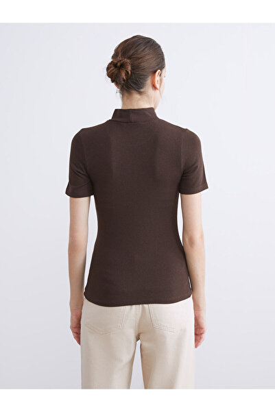 LC Waikiki Sparkling Selections from Shining Store | Turtleneck Women's Bodysuit