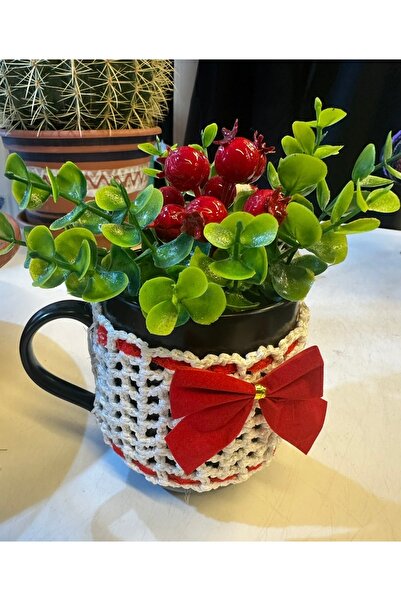 ABACA Kokinali Cup Lace Vintage Vase Gift Office Gifts