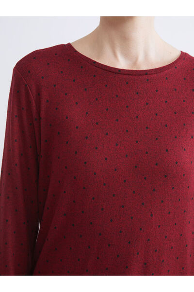 LC Waikiki Блискучі вибори від Shining Store | Жіночий боді з велосипедним коміром і крапками