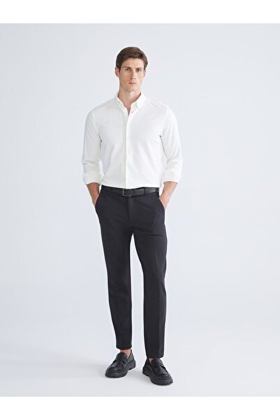 LC Waikiki Ανδρικό μακρυμάνικο πουκάμισο SOUTHBLUE Slim Fit