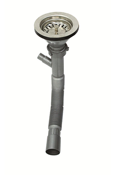 Genel Markalar Lüks Çöpmak Çift Çıkışlı Geniş Ağızlı Körüklü Lavabo ve Evye S...