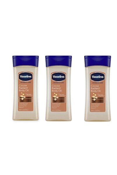 Vaseline فازلين جل زيتي بخلاصة زبدة الكاكاو - 200 مل ثلاث قطع