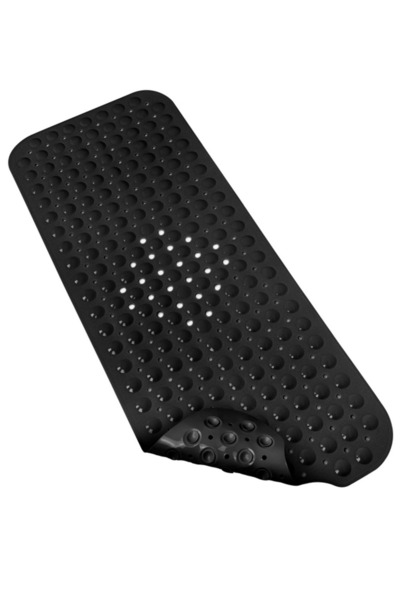 OEM Covoraș de duș antiderapant 40x100 cm, cu 200 de ventuze, negru