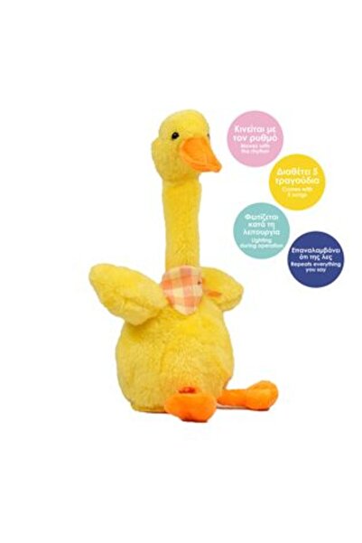 unbranded Interactive DJ Duck Dances & Repeats After You 32 cm