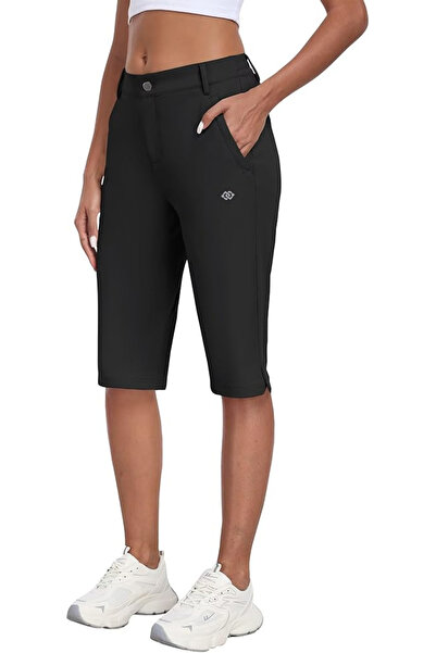 OEM Pantaloni sport respirabili pentru femei, cu 4 buzunare, negri, mărimea M