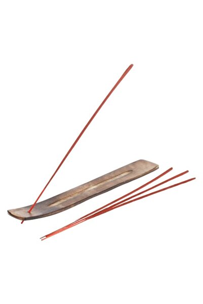 SHOPIENS Set 40 bețișoare parfumate Shopiens® cu aromă Nagchampa, cu suport d...