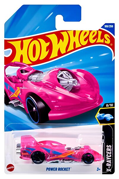 HOT WHEELS Tekli Arabalar Power Rocket JBB69 KISA KART 1/64